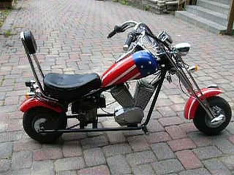 MiniBike Minibike Harley (Solgt) billede 2
