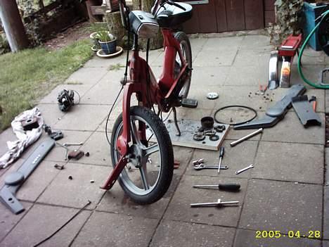 Vespa ciao [SOLGT] - tuning projekt påbegyndt :) billede 8