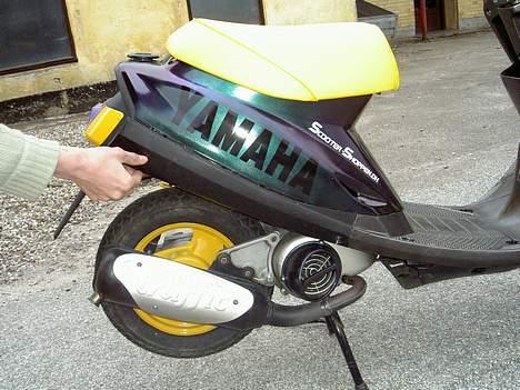 Yamaha Kamæleon Jog Fs byttet  - Lyset gør at man ikke kan se de rigtige farver, er i virkeligheden mørkere og flottere! billede 17
