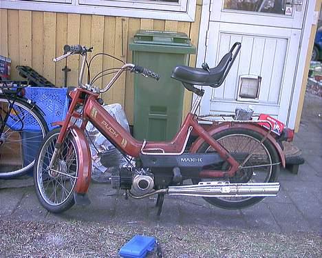 Puch maxi-k - Før den blev farvet bagpå... billede 2