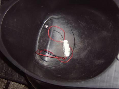 CPI popcorn "til salg" - Kontakt til de 3 dioder bagpå.. billede 8