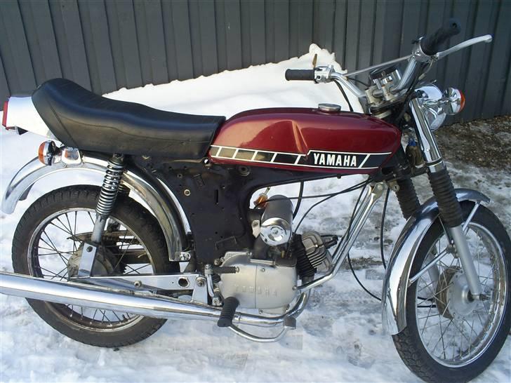 Yamaha FS1 4 GEAR k1 rødbrun billede 4