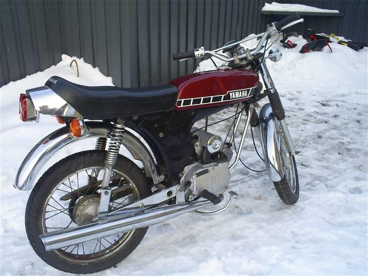 Yamaha FS1 4 GEAR k1 rødbrun billede 5