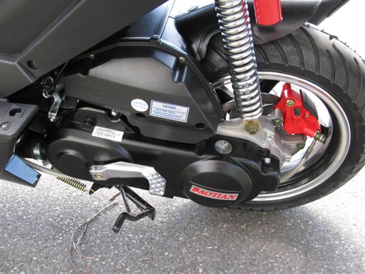 Baotian BT49QT-20 - Fede skive bremser og 2009 luftfilter billede 3