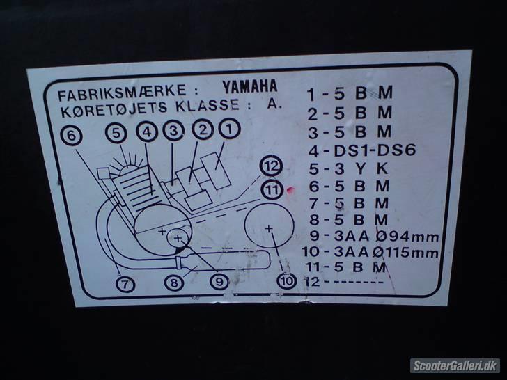 Yamaha jog space (solgt) billede 11