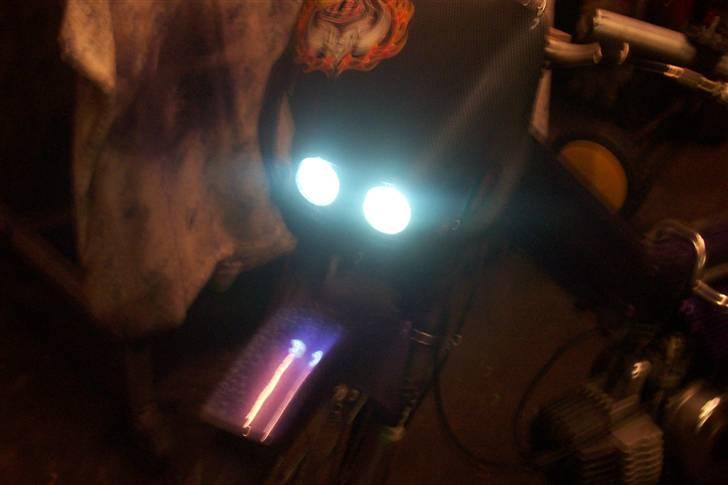 Puch byttet - ja xenon kit . alt er lavet i 12v  billede 6