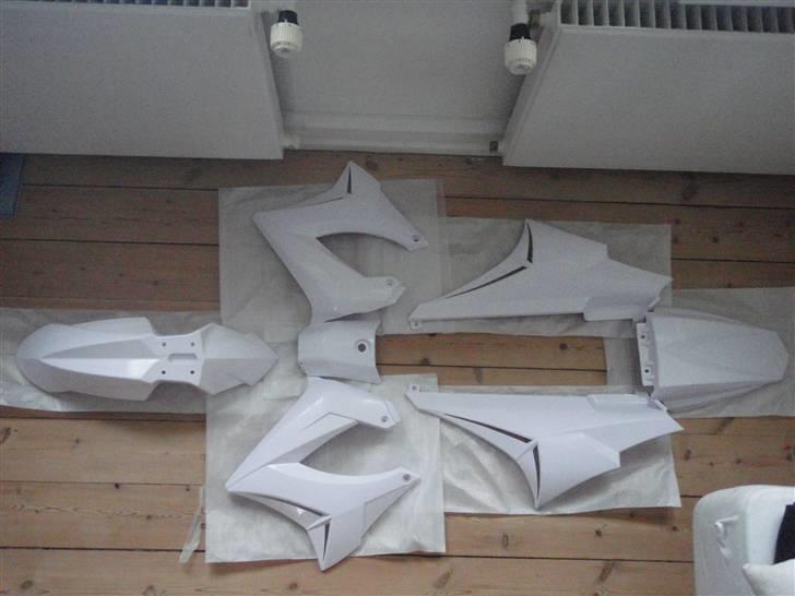 Derbi Senda sm 50 X-Treme SOLGT - Mine fine TNT Skjolde jeg har købt af en god kammerert. han har kun lige haft dem på :D billede 11