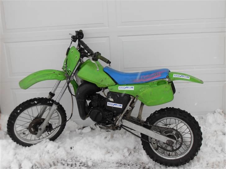 Kawasaki 80 ccm Byttet billede 2