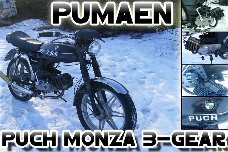 Puch Monza 3-Gear (Solgt.) - Lavet i Photoshop :D  billede 1