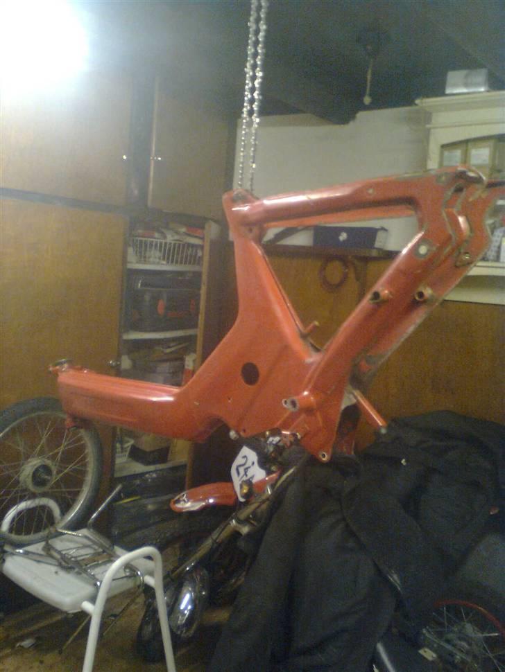 Puch Maxi   - Inden den blev malet  billede 4