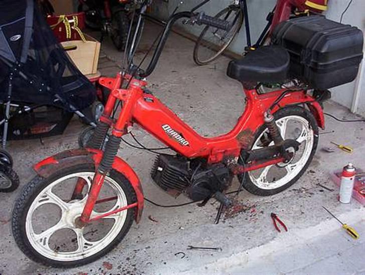 Tomos Quadro  - sådan startede den med at se ud. billede 6