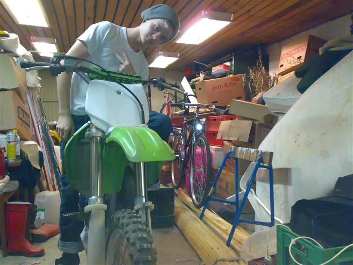 Kawasaki kx85 SOLGT billede 10