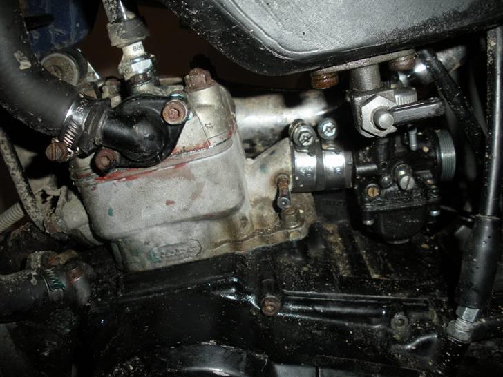 Suzuki SMX LC DD FØR - Hebo Manston 47,6 og 21 mm dellorto black edition billede 5