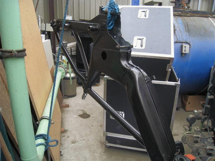 Puch maxi k byttet  - stellet der lige er blevet malet billede 2