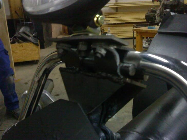 CPI ATV 2010 - DØD - hjemme lavet adaptor... ende med at veje næsten 2 kilo med alt det metal jeg svejsede på. billede 18