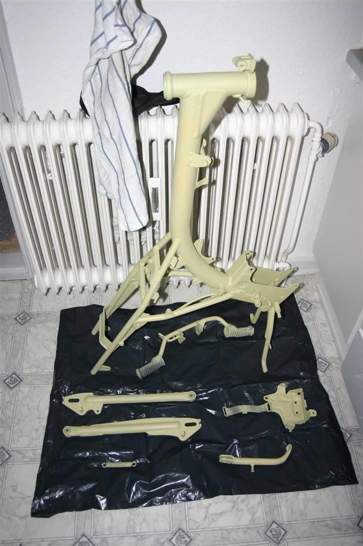 Suzuki DM50 samurai - så er den blevet sandblæst og fået grunder billede 8