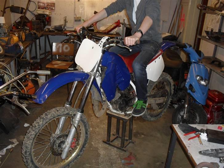 Yamaha YZ - Så kan man se hvor sto den er :) billede 5
