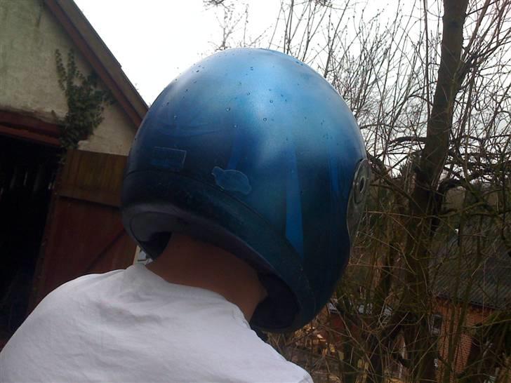 Yamaha Jog Space - dejlig hjelm, med airbrush :D billede 4