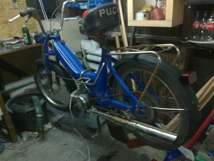 Puch Maxi k  1 EJER - Køre klar, men der skal stadig nye crom dele på. når de kommer billede 14