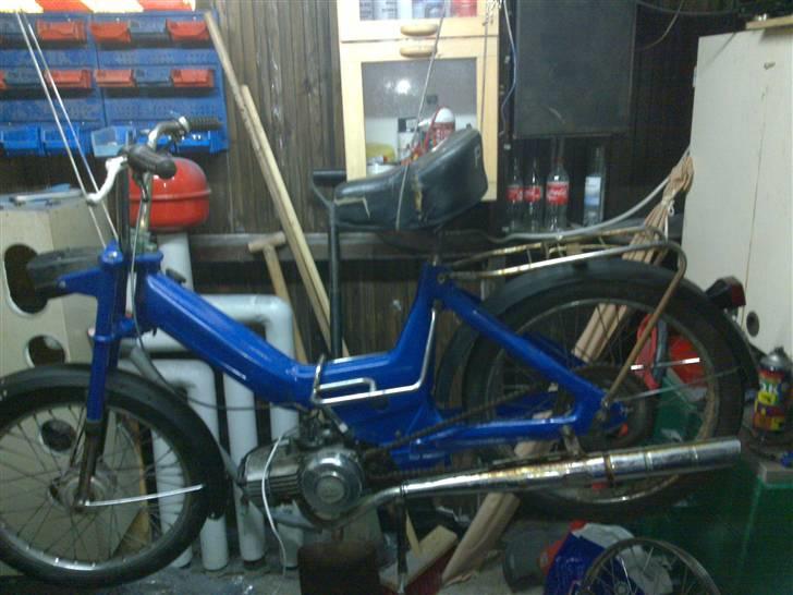 Puch Maxi k  1 EJER - Køre klar, men der skal stadig nye crom dele på. når de kommer billede 15