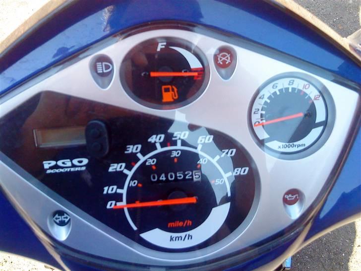 PGO G-Max DET BLÅ LYN billede 13