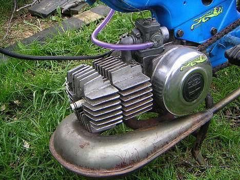 Puch               maxi  - ja her er min motor med den nye udst den er fed med den på syndes jeg. billede 14