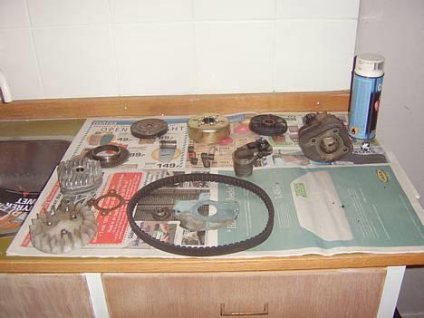 CPI popcorn "til salg" - Har skiftet krumptap.. så her er vario, cylle og noget af tænding + diverse dele... billede 13