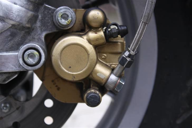 Piaggio Nrg Power DT - Ny brugt kaliber med bremse slange i rustfrit stål. billede 10