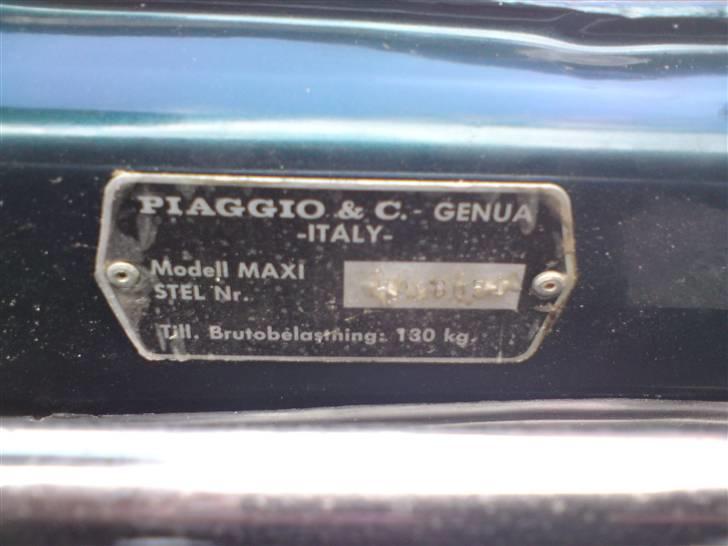 Puch Maxi 2 Gear - Hvis i kigger godt efter kan i se der stadig sidder plastik på typepladen billede 9