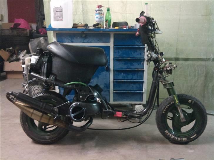 Yamaha Jog FS (SOLGT) - Det er hvad der blev tilbage af den billede 4