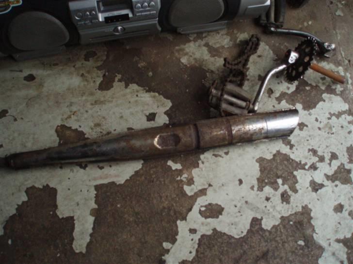 Puch Maxi p orginal - de originale dele som fulgte med, skal på.  billede 11