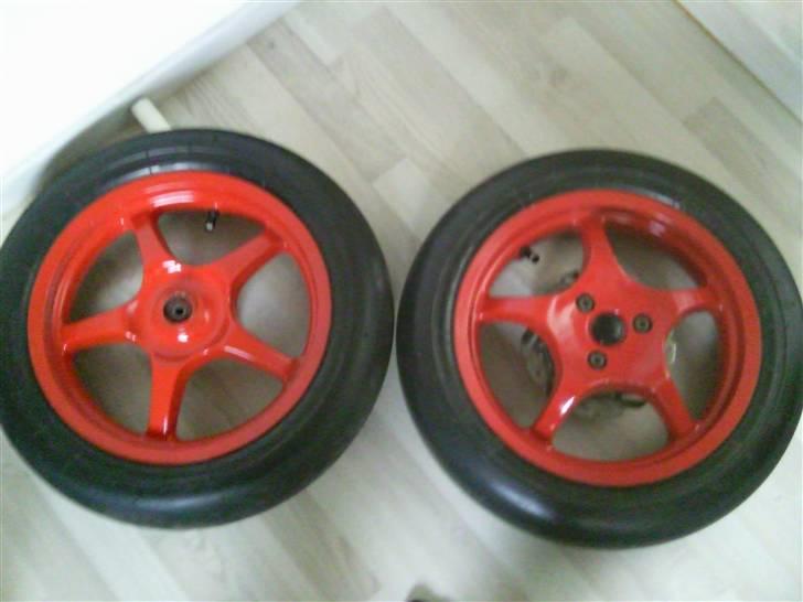 Puch maxi projekt - nye fælge billede 5