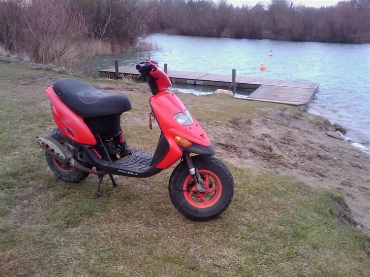 Gilera stalker - som den så ud før jeg lakerede den:) billede 13