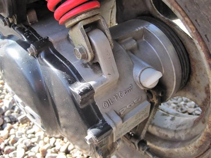 PGO Hot 50 Solgt ! - Ja, det er et midlertidig bagfælg med rust på ! :D  billede 7