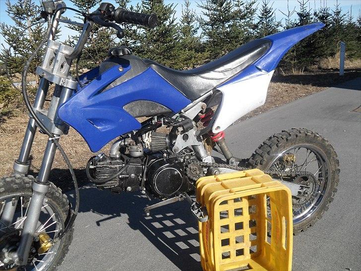 MiniBike 125cc Dirtbike (Solgt) billede 6