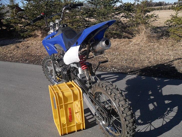 MiniBike 125cc Dirtbike (Solgt) billede 7