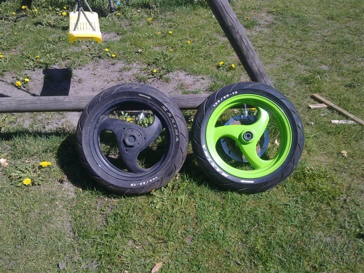 Gilera Stalker 70ccm  :-) SOLGT! - De kommer på stalmissen og bliver malet blanksorte! billede 6