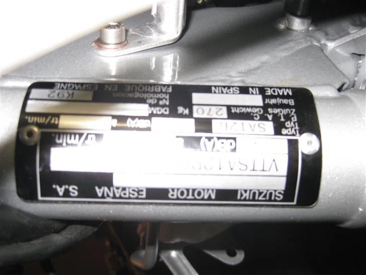 Suzuki RMX billede 17