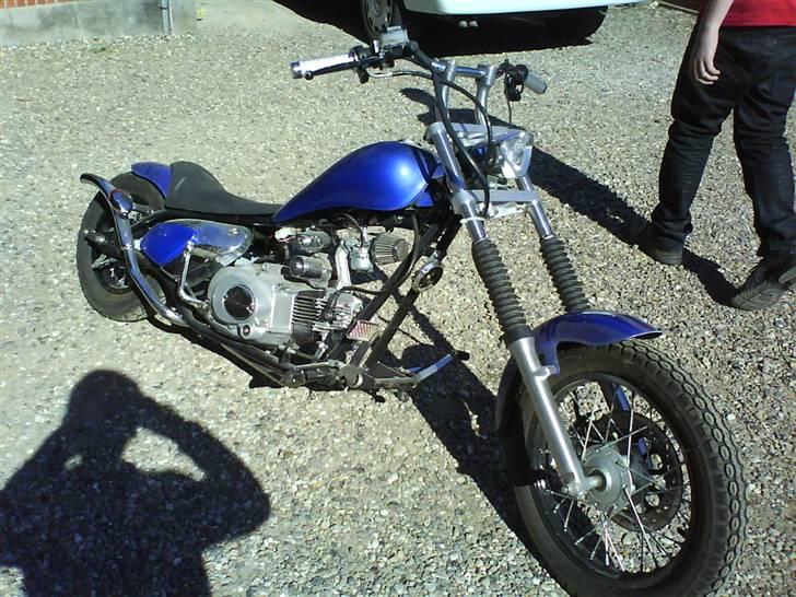 MiniBike lochin chopper(SOLGT) billede 1
