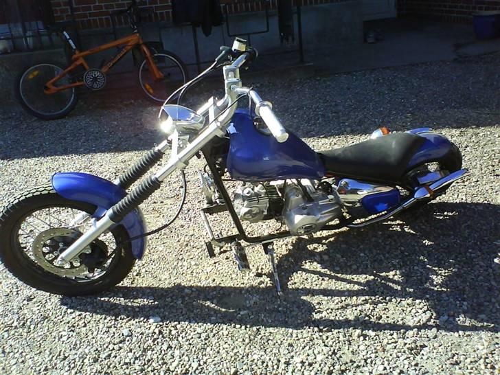 MiniBike lochin chopper(SOLGT) billede 2