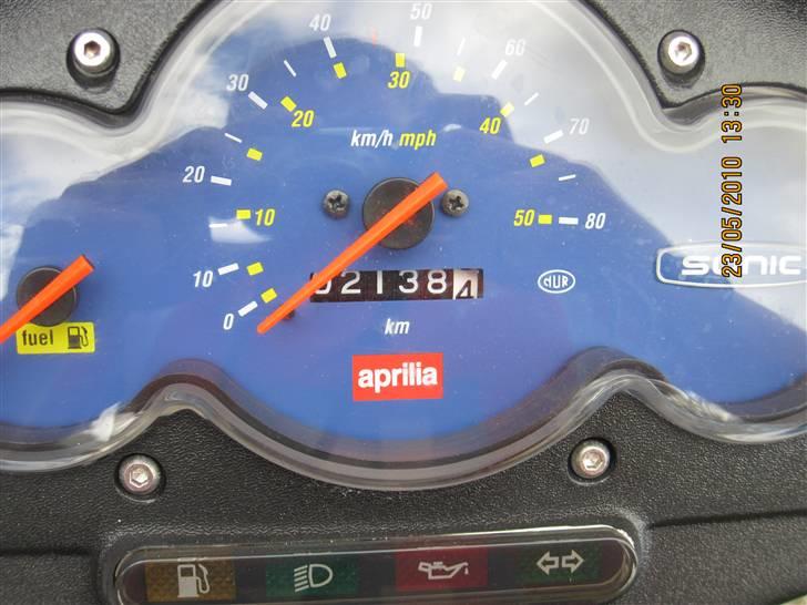 Aprilia Sonic - Speedometer billede 8