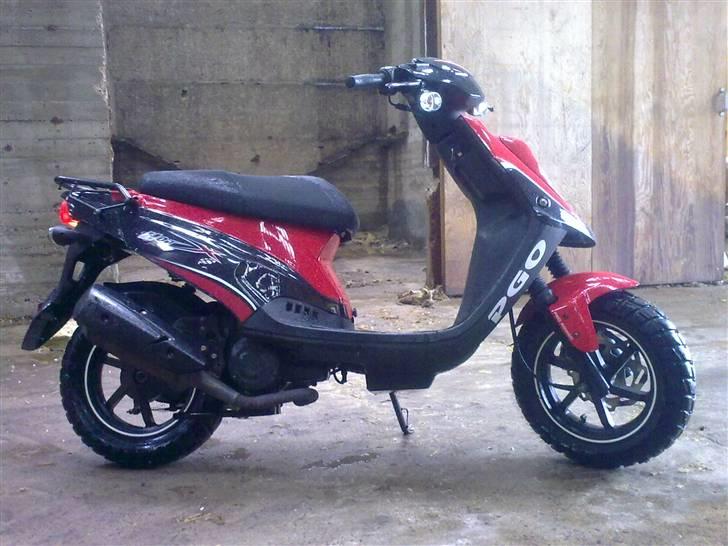 PGO HotX 50 - det gamle ekstrella katoffellager ved hvornum/trinerup billede 4