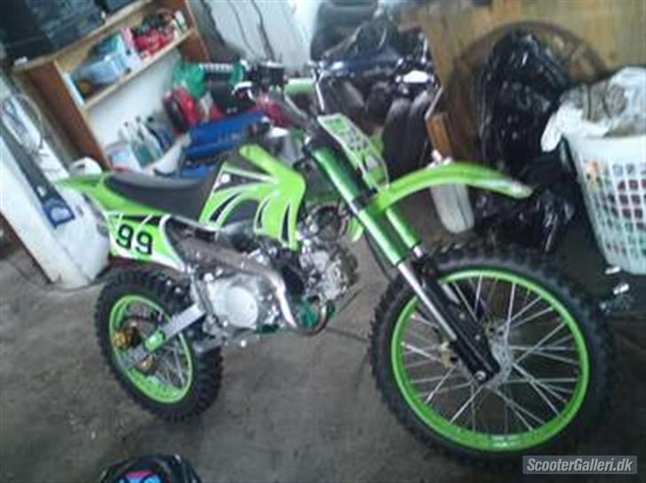 Lifan Dirtbike - sådan så den vist ud da den var helt ny (gammel ejers billede) billede 5