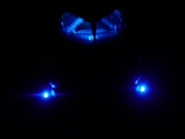 Gilera Stalker - Synes lige i skulle se den i mørket med bad-eyes og blå lys på :) billede 9