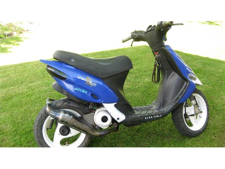 Gilera Stalker *Byttet med Neos* - Her er hun så en tidlig sommer aften ;)  billede 1