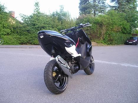 Yamaha Aerox @ SR DD - Med midlertidigt Benelli kickstarterskjold billede 3