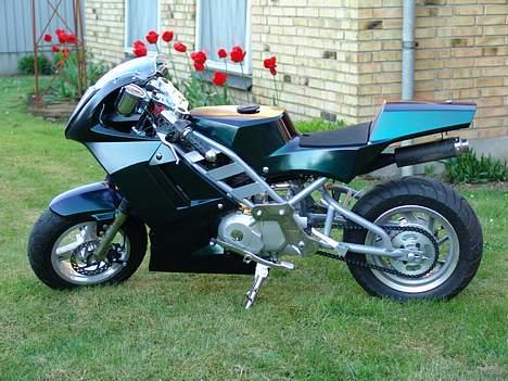 MiniBike pocketbike SOLGT. billede 2