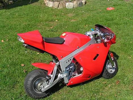 MiniBike NINJA Pocket Bike STJÅLET billede 2