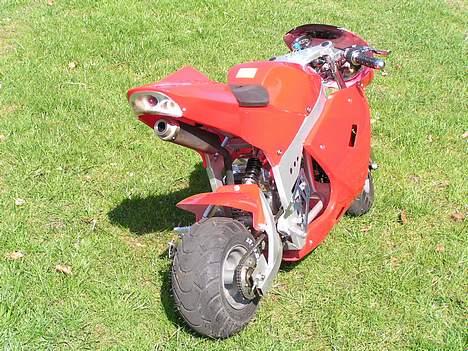 MiniBike NINJA Pocket Bike STJÅLET billede 3