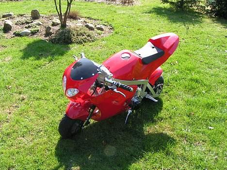 MiniBike NINJA Pocket Bike STJÅLET billede 4